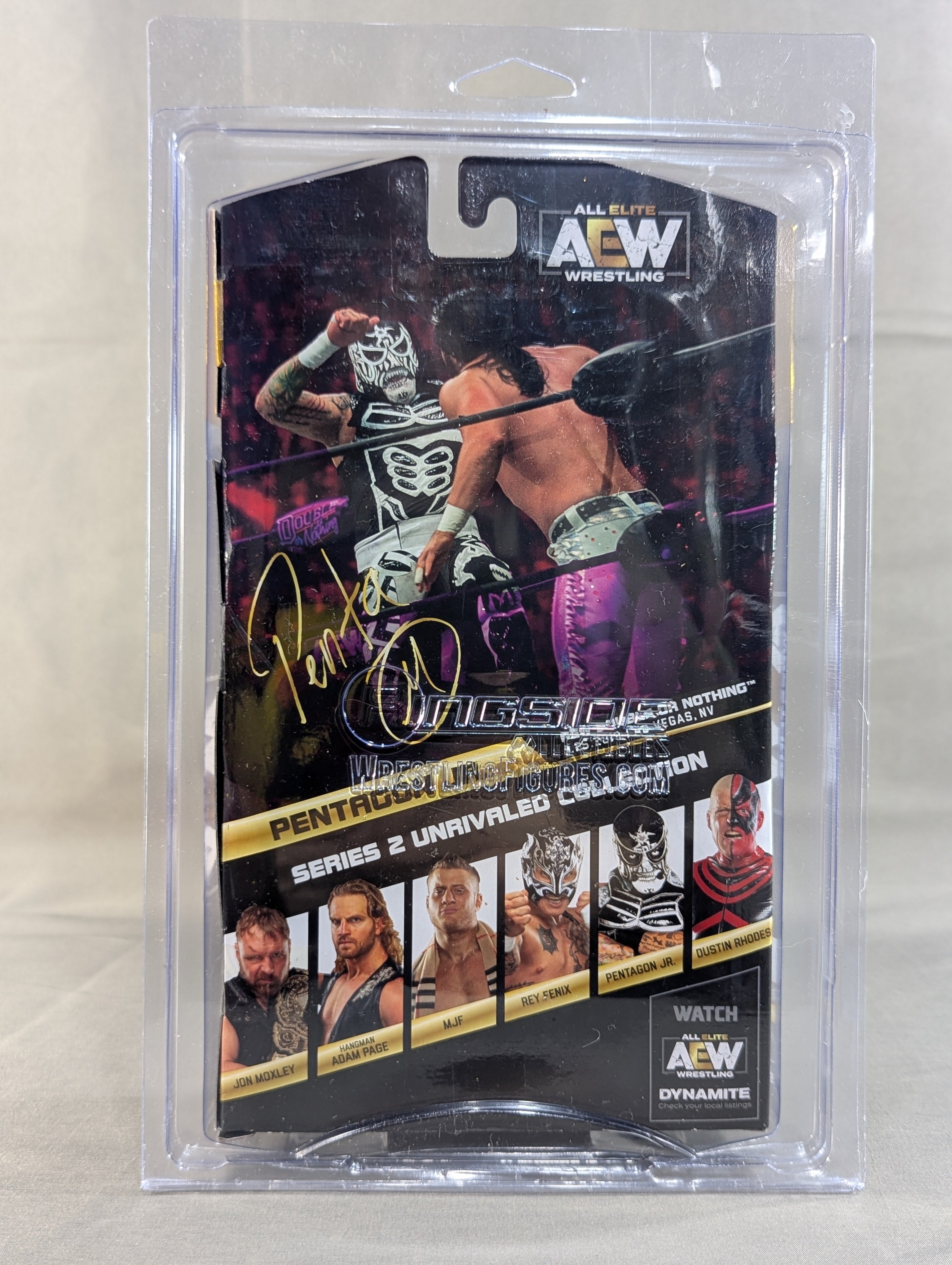 ☆Highspots証明 直筆サイン入り☆ ペンタゴン・ジュニア – 闘道館