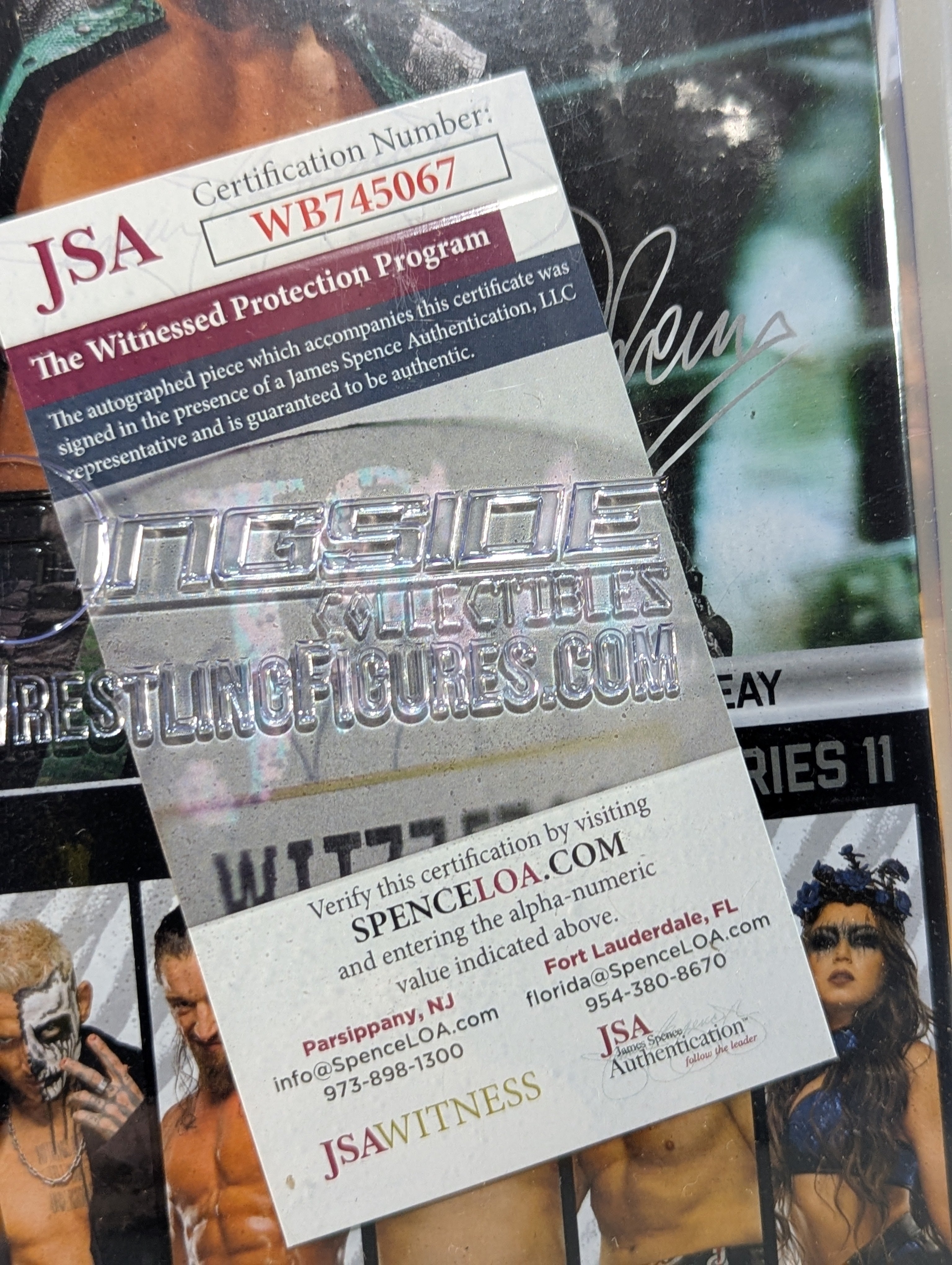 ☆JSA証明 直筆サイン入り☆ ウィル・オスプレイ – 闘道館