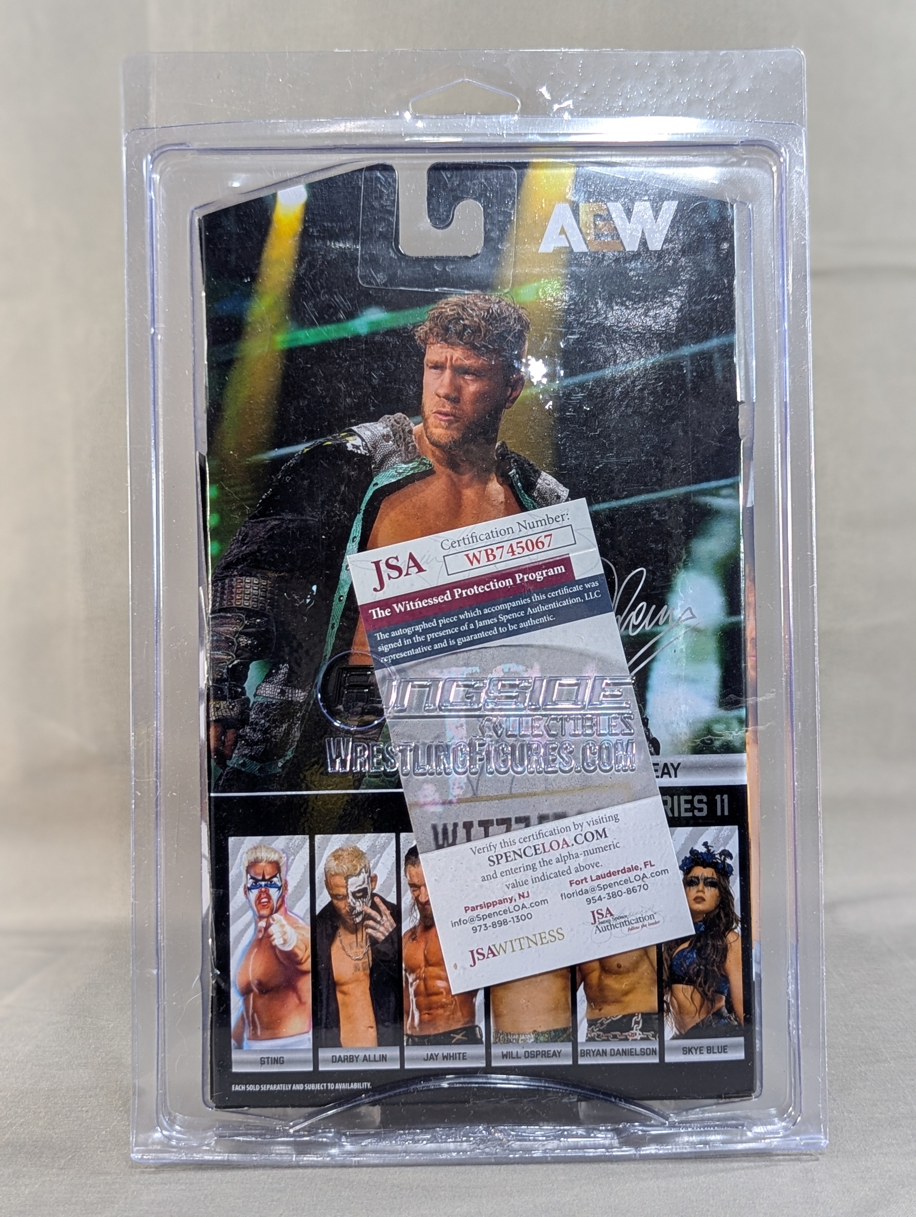 ☆JSA証明 直筆サイン入り☆ ウィル・オスプレイ – 闘道館