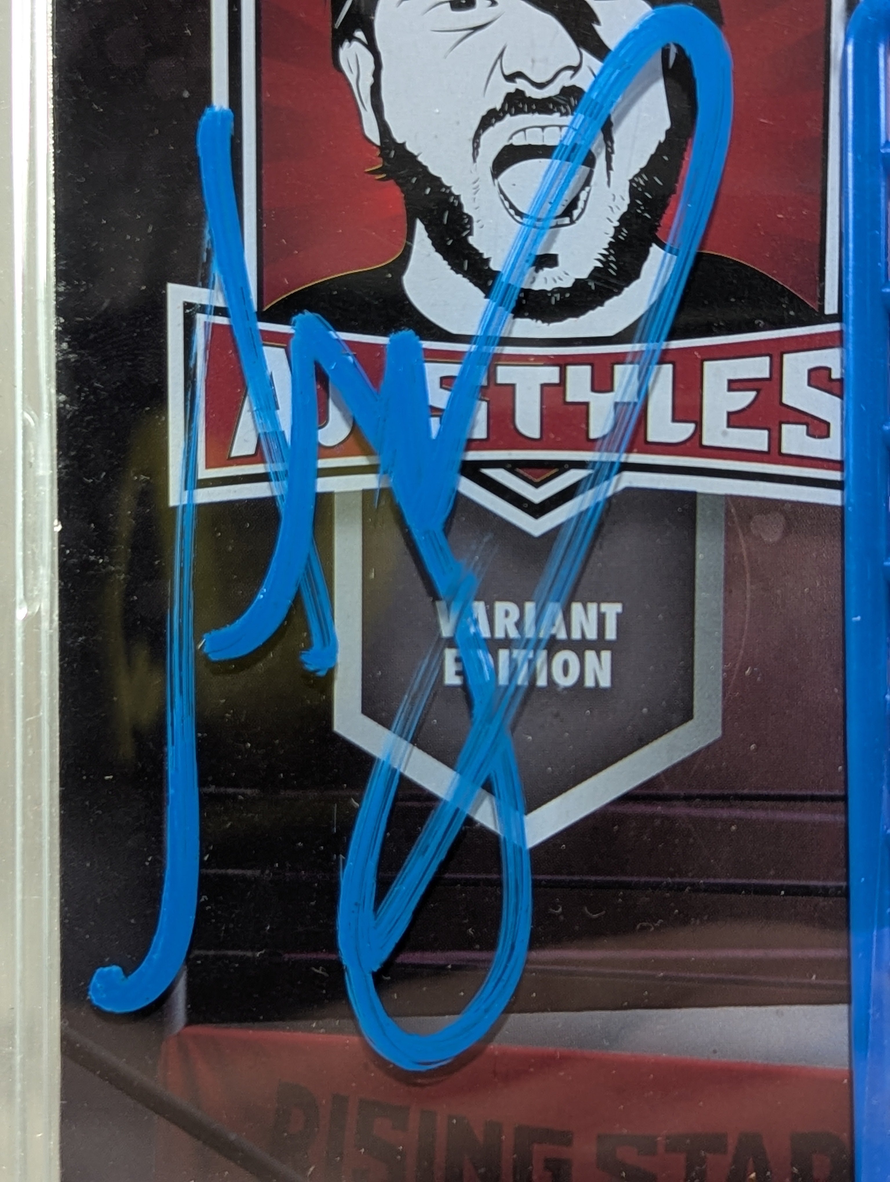 ☆JSA証明 直筆サイン入り☆ AJスタイルズ – 闘道館