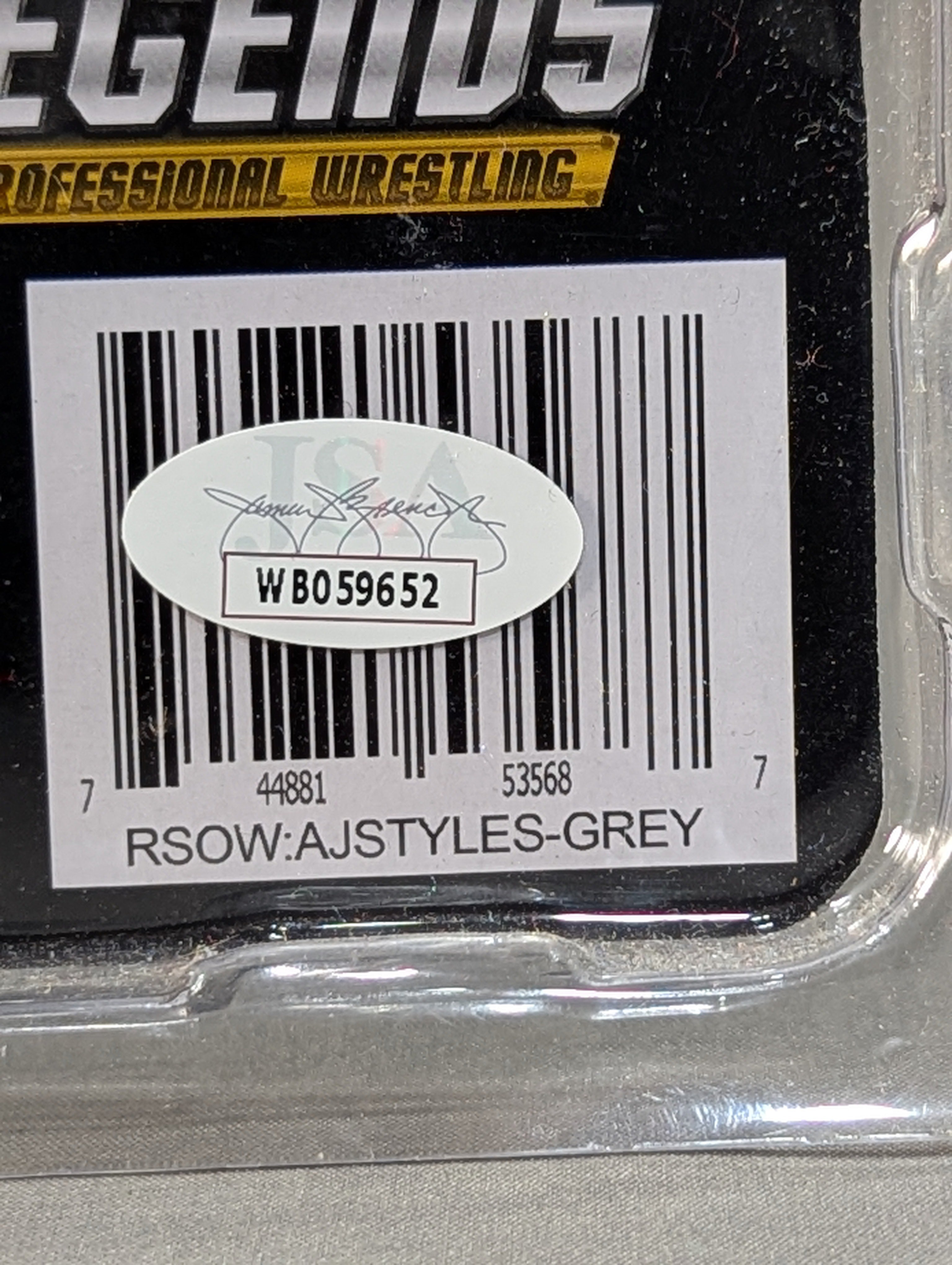 ☆JSA証明 直筆サイン入り☆ AJスタイルズ – 闘道館