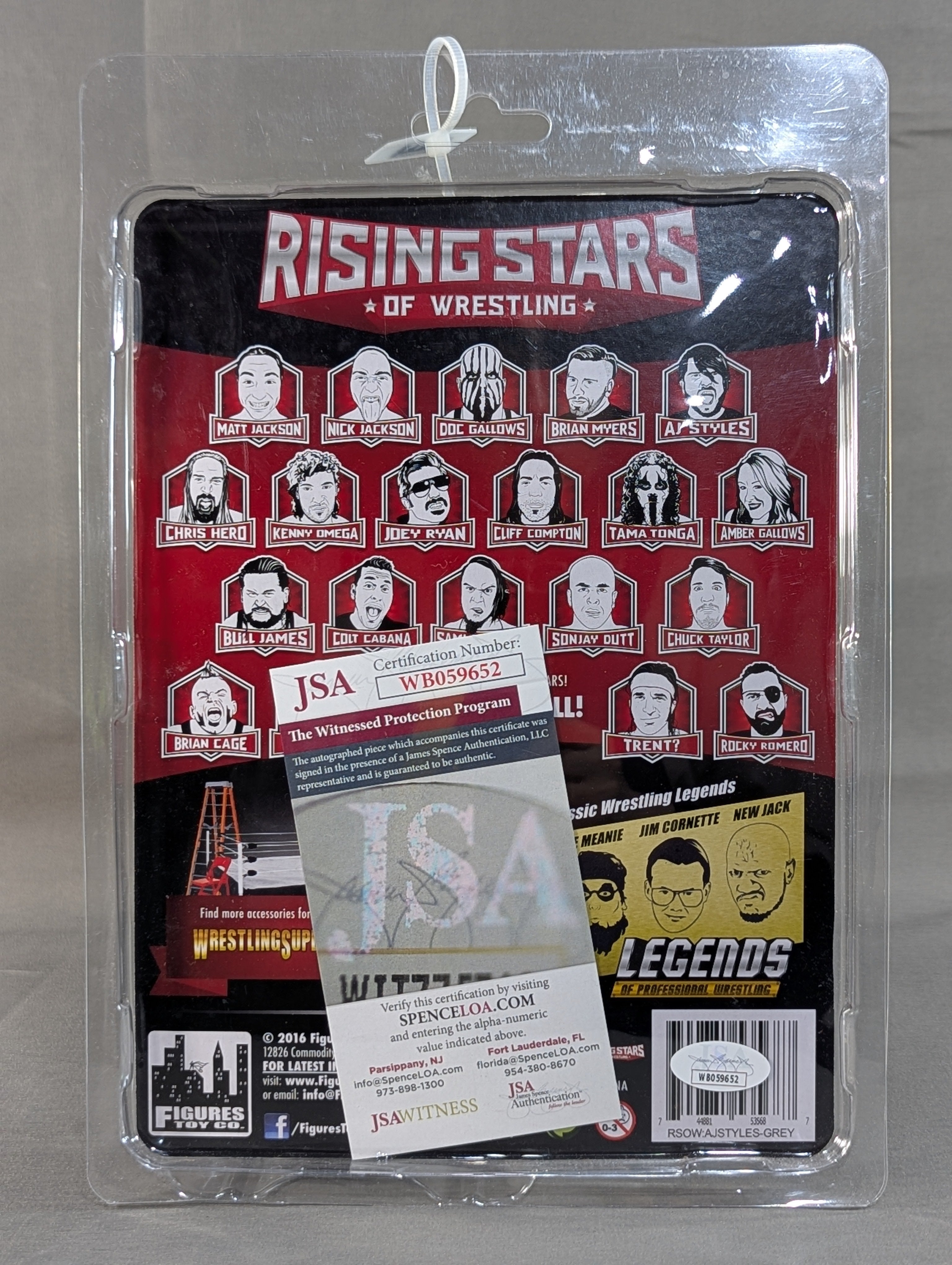 ☆JSA証明 直筆サイン入り☆ AJスタイルズ – 闘道館