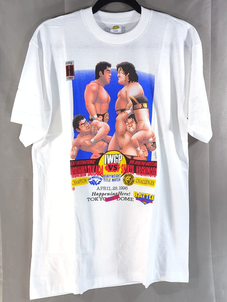 BATTLE FORMATION 96 橋本真也vs高田延彦 坂井永年氏イラスト Tシャツ