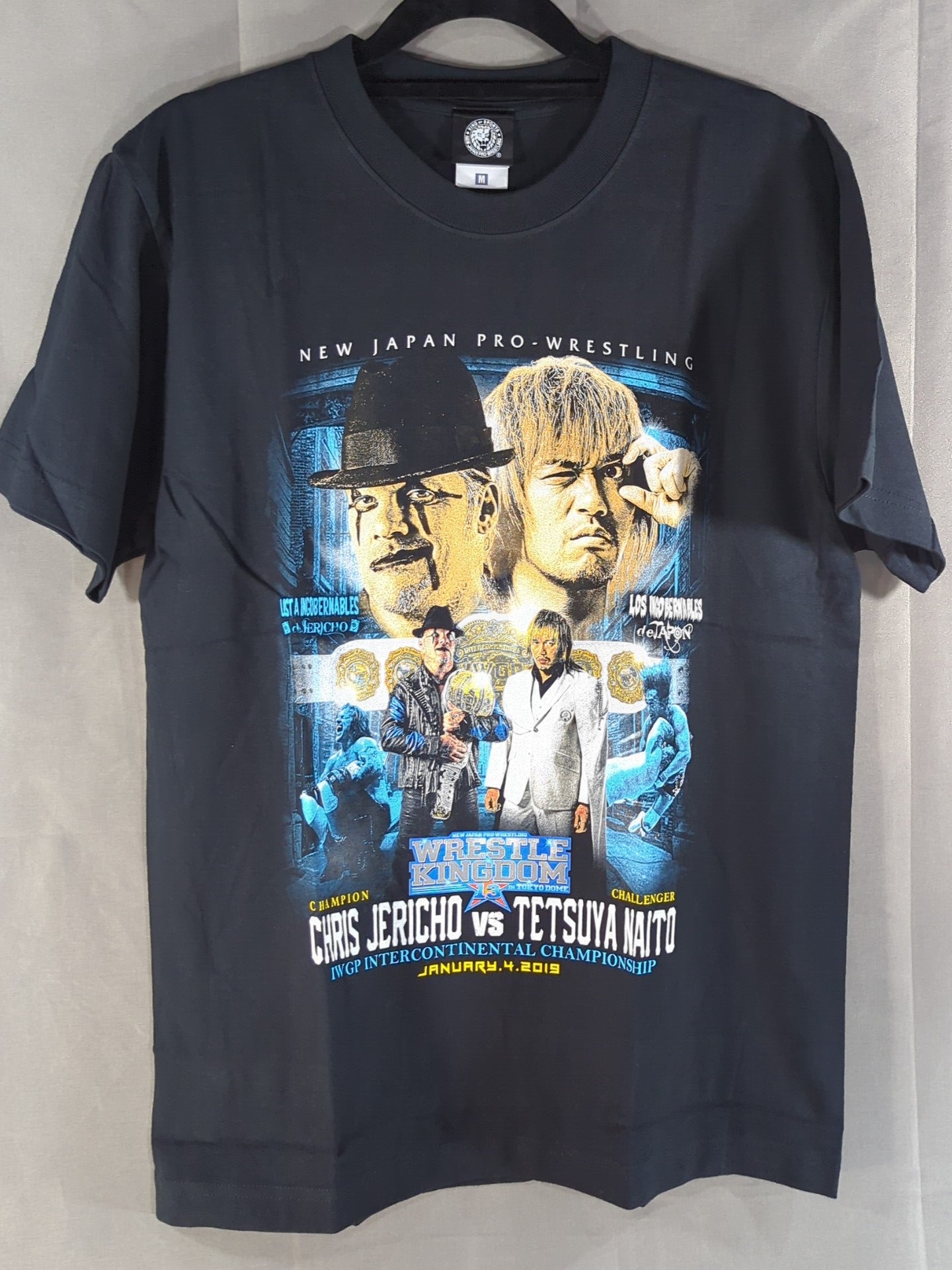 WK13 クリス・ジェリコvs内藤哲也 ピクチャーTシャツ – 闘道館