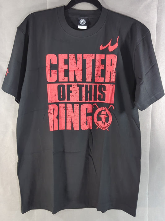 内藤哲也「CENTER OF THIS RING」Tシャツ(ブラック/2023)