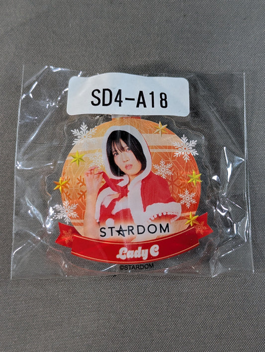 Lady C  STARDOM× Webpon Ornament Keychain