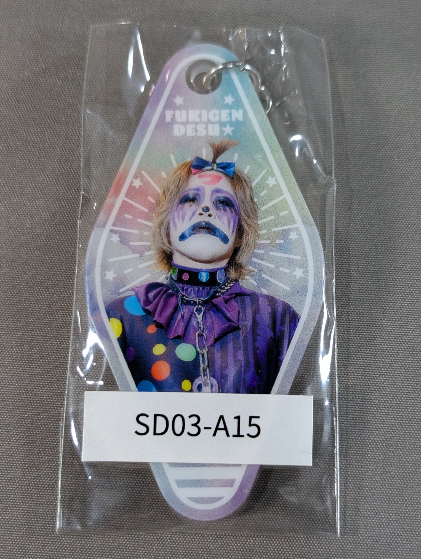 ★ FUKIGENDESU  STARDOM× Webpon Acrylic Motel Key Chain