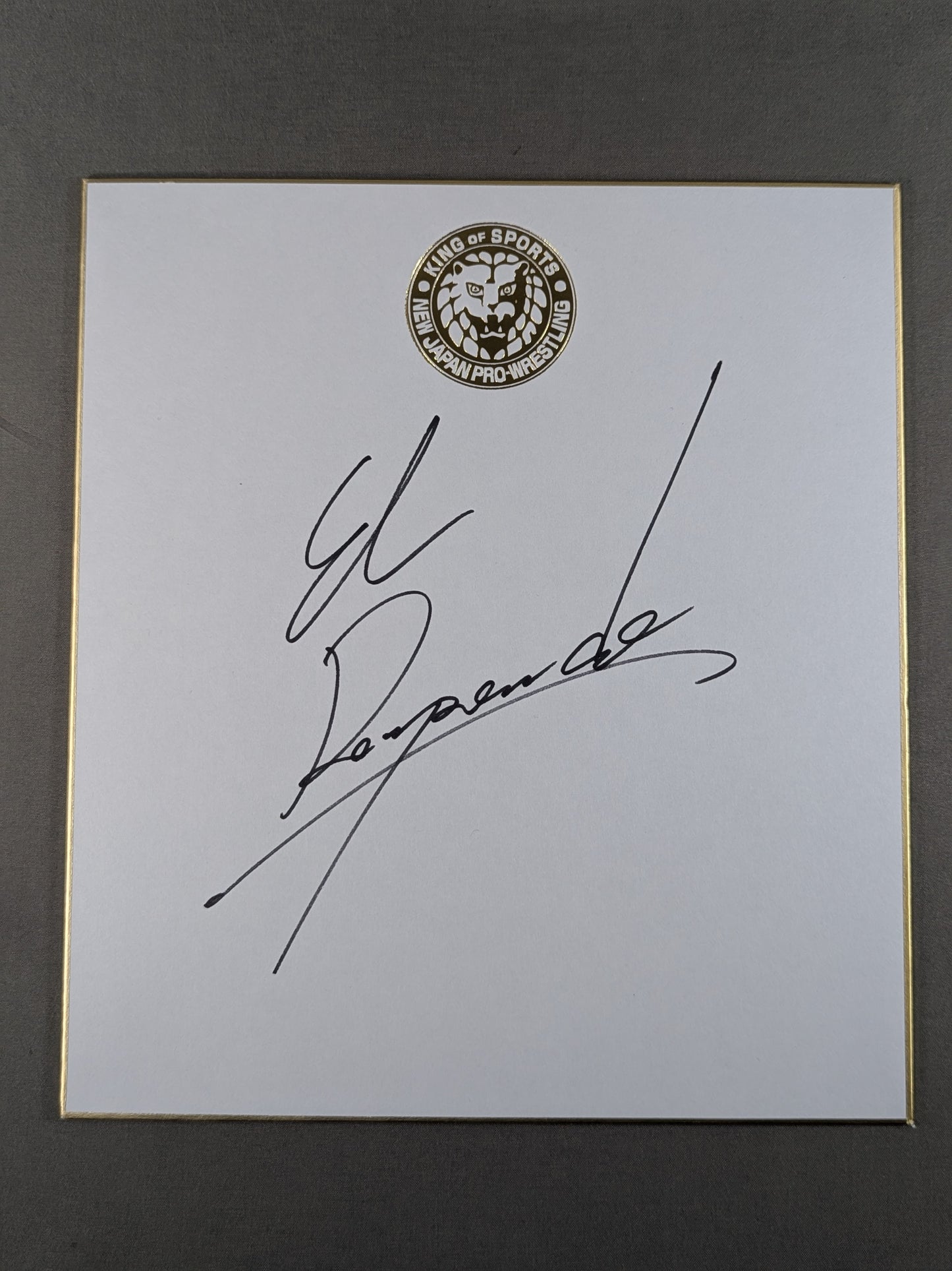 El Desperado (Lion Mark Shikishi ( Autograph board ) )