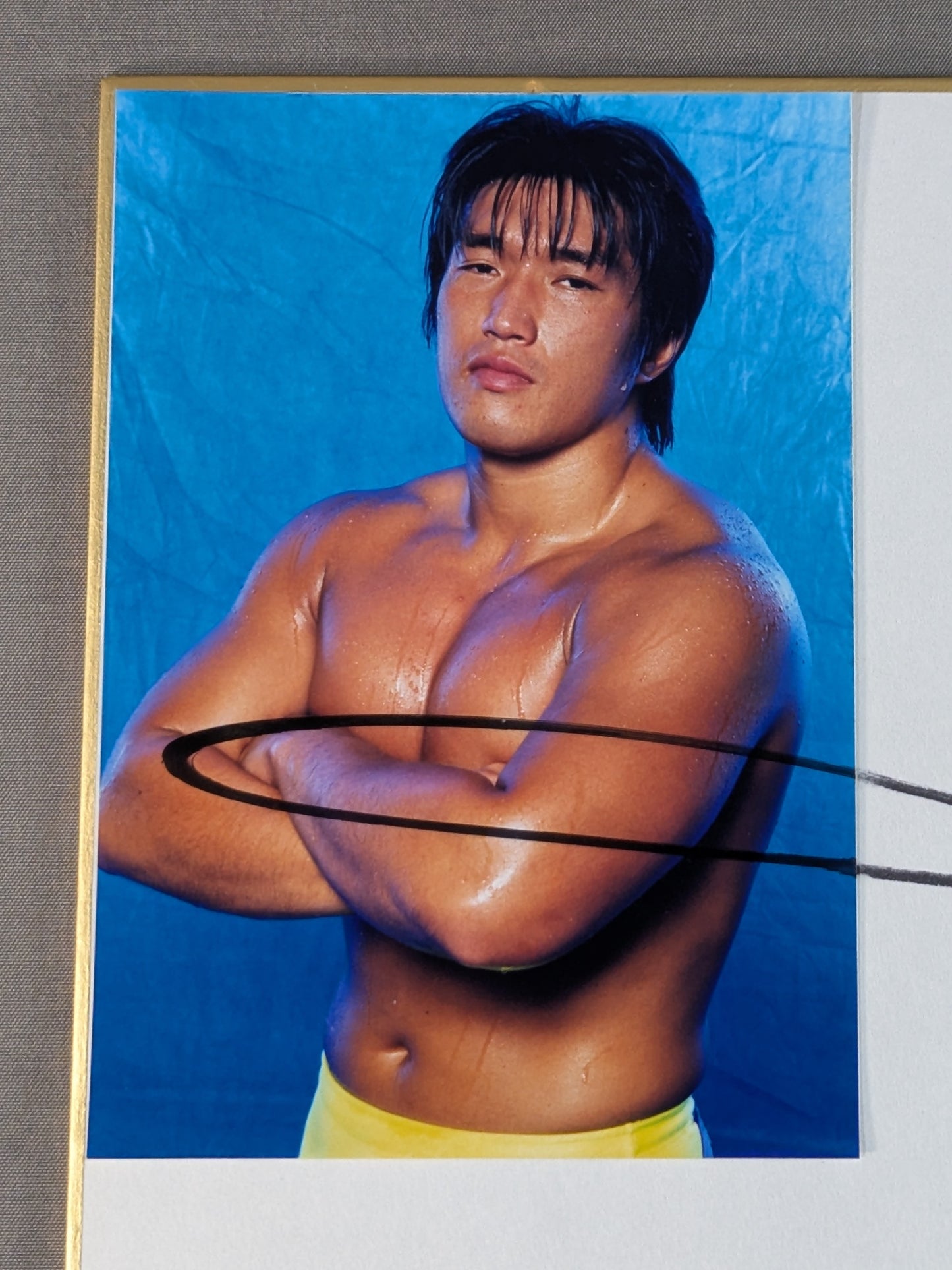 田中稔(ブロマイド貼付)