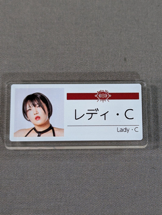 Lady C  Random Name Tag Style Badge