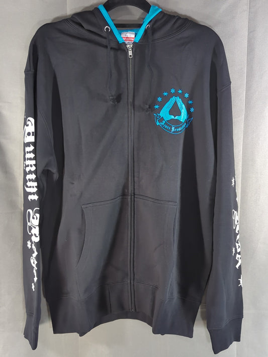Azur Revolution (Risa Sera & Maya Yukihi ) Zip hoodie