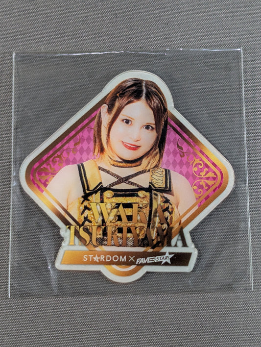 Kazuka Tsukiyama STARDOM×FAVESTAR! Acrylic Sticker