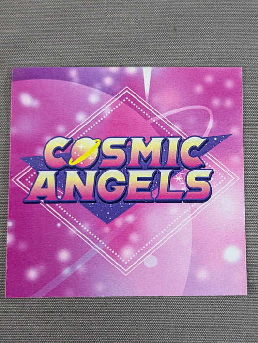 COSMIC ANGELS Logo Sticker