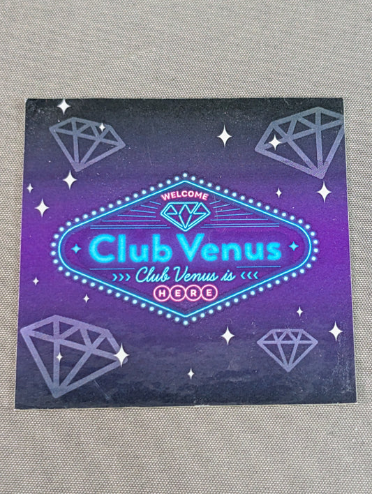 Club Venus Logo Sticker