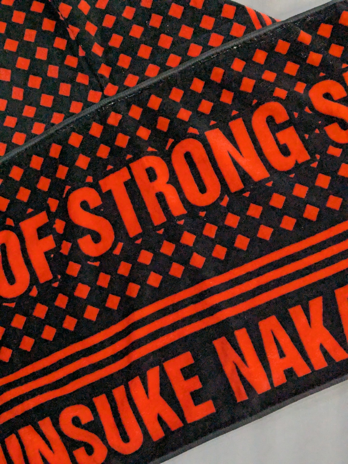 Shinsuke Nakamura  hoodie  towel ( 2014 edition)