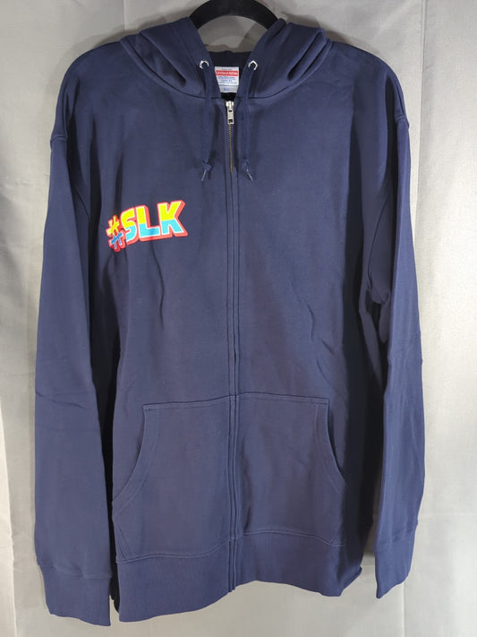 STARLIGHT KID  "#SLK" zip hoodie 