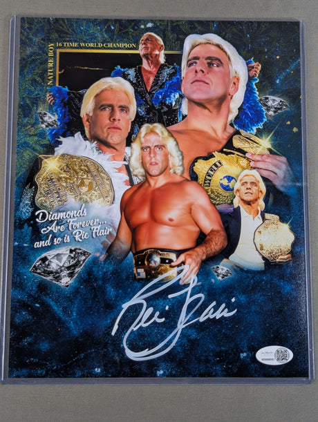 ★JSA★ リック・フレアー 直筆サイン入りポートレート