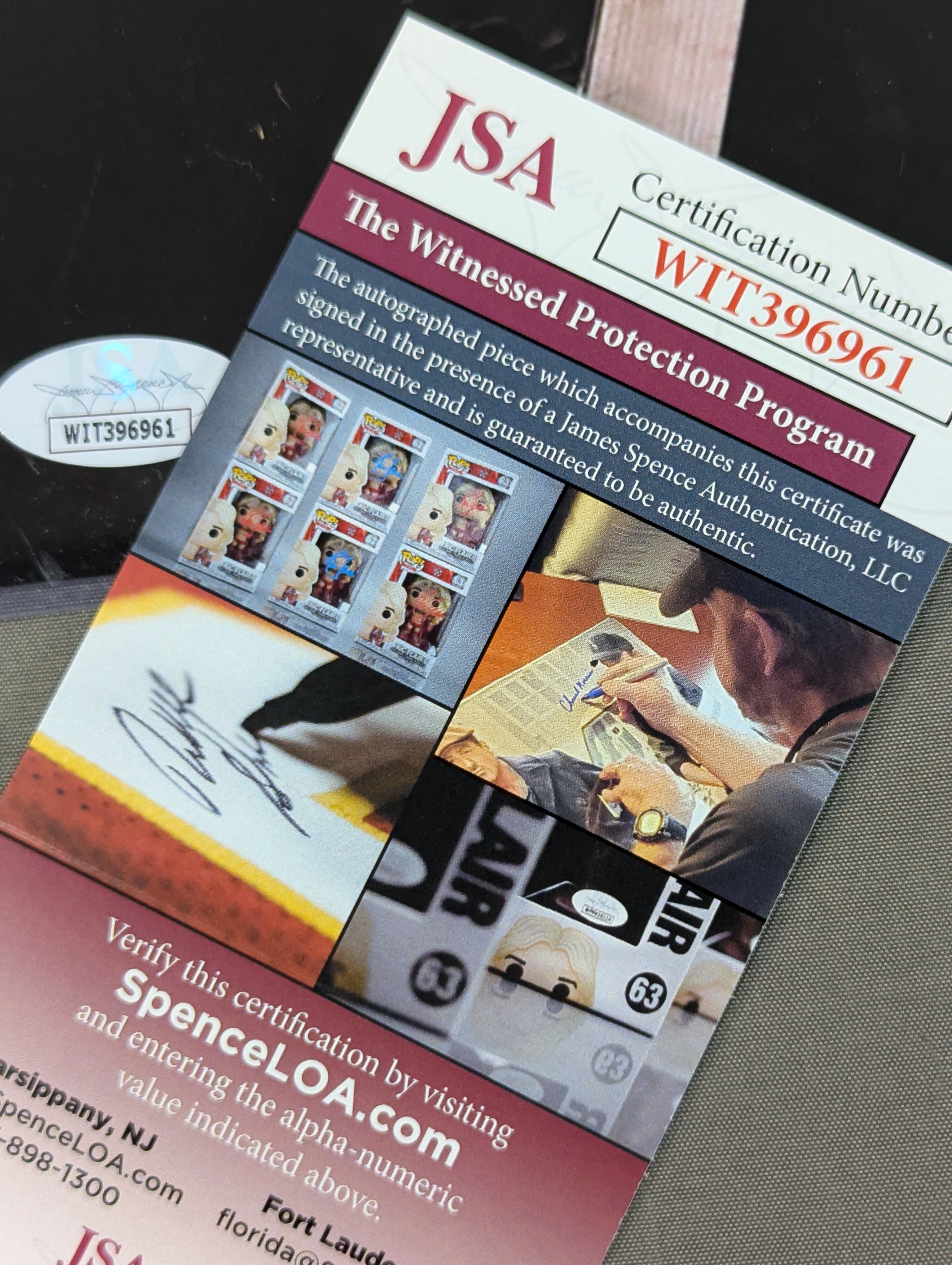 ☆JSA☆ 紫雷イオ 直筆サイン入りポートレート(ラダー) – 闘道館