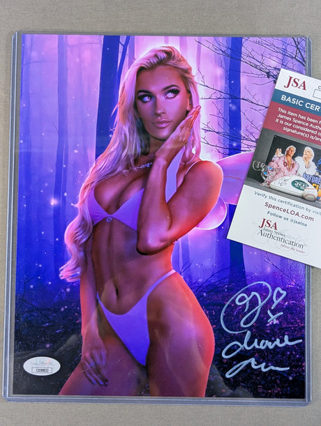 ★JSA★ マライア・メイ 直筆サイン入り ポートレート