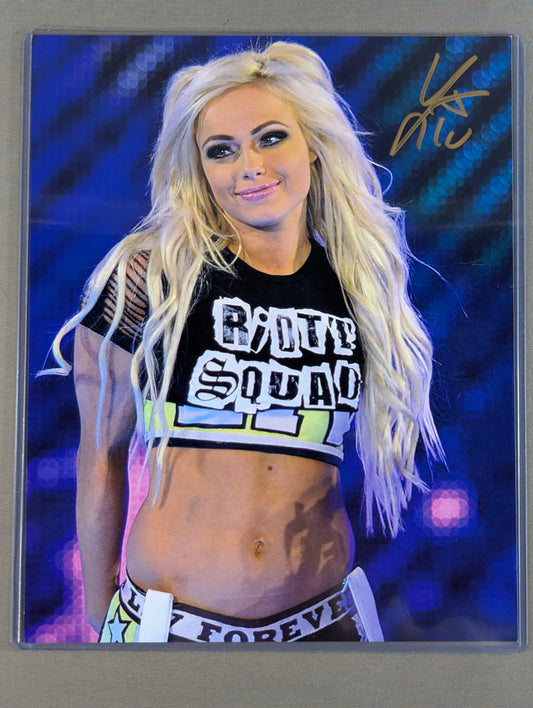 ★High Spots★ Liv Morgan hand signed autograph Pro-Photo  (Pose)