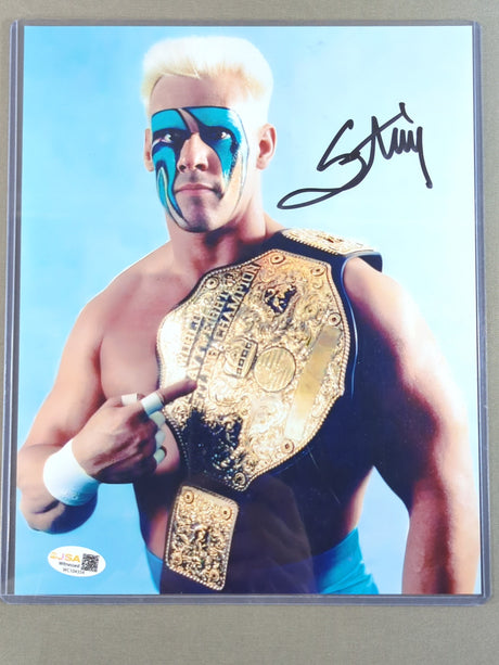 ★JSA★ スティング 直筆サイン入りポートレート(ベルト)