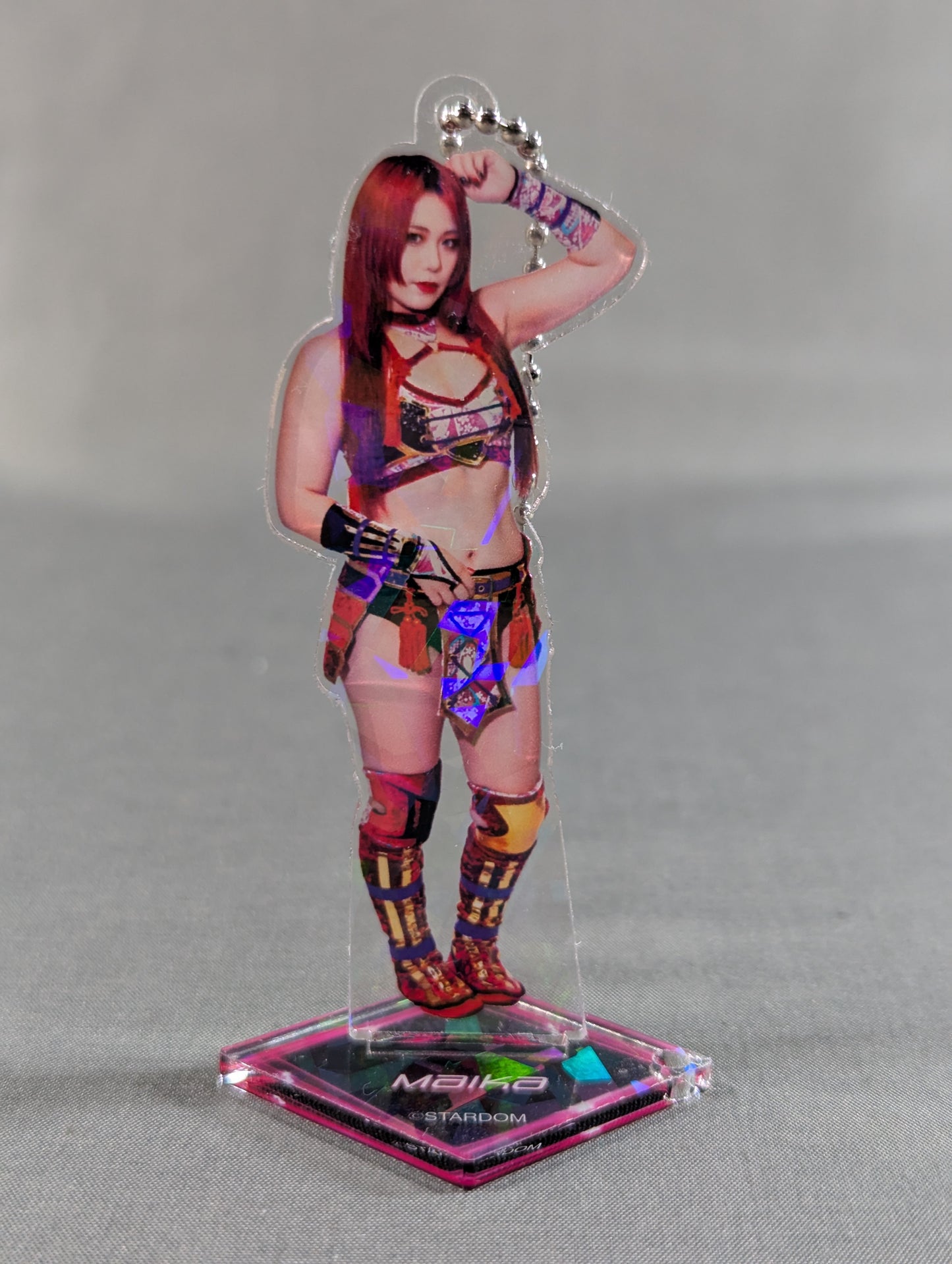 Maika  Random Hologram Acrylic Stand Keychain