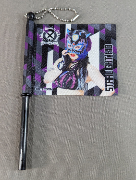 STARLIGHT KID  STARDOM× Webpon Flag Keychain