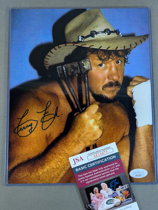 ★JSA★ Terry Funk hand signed autograph Pro-Photo 
