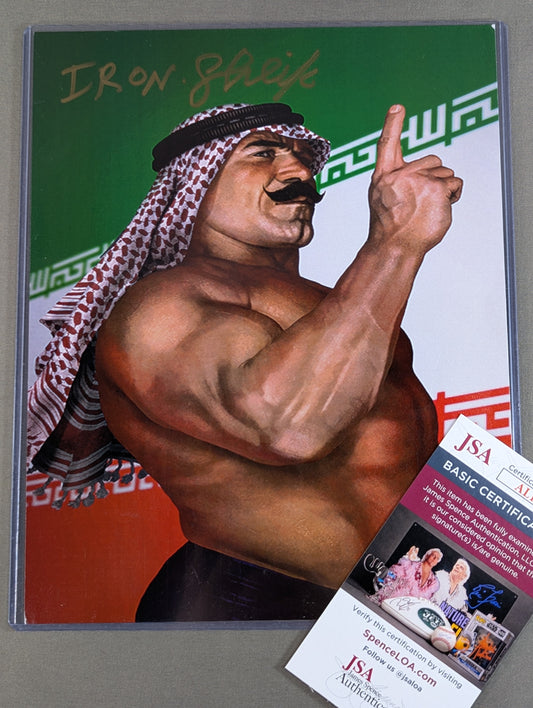 ★JSA★ Iron Seek hand signed autograph Pro-Photo (Number one)