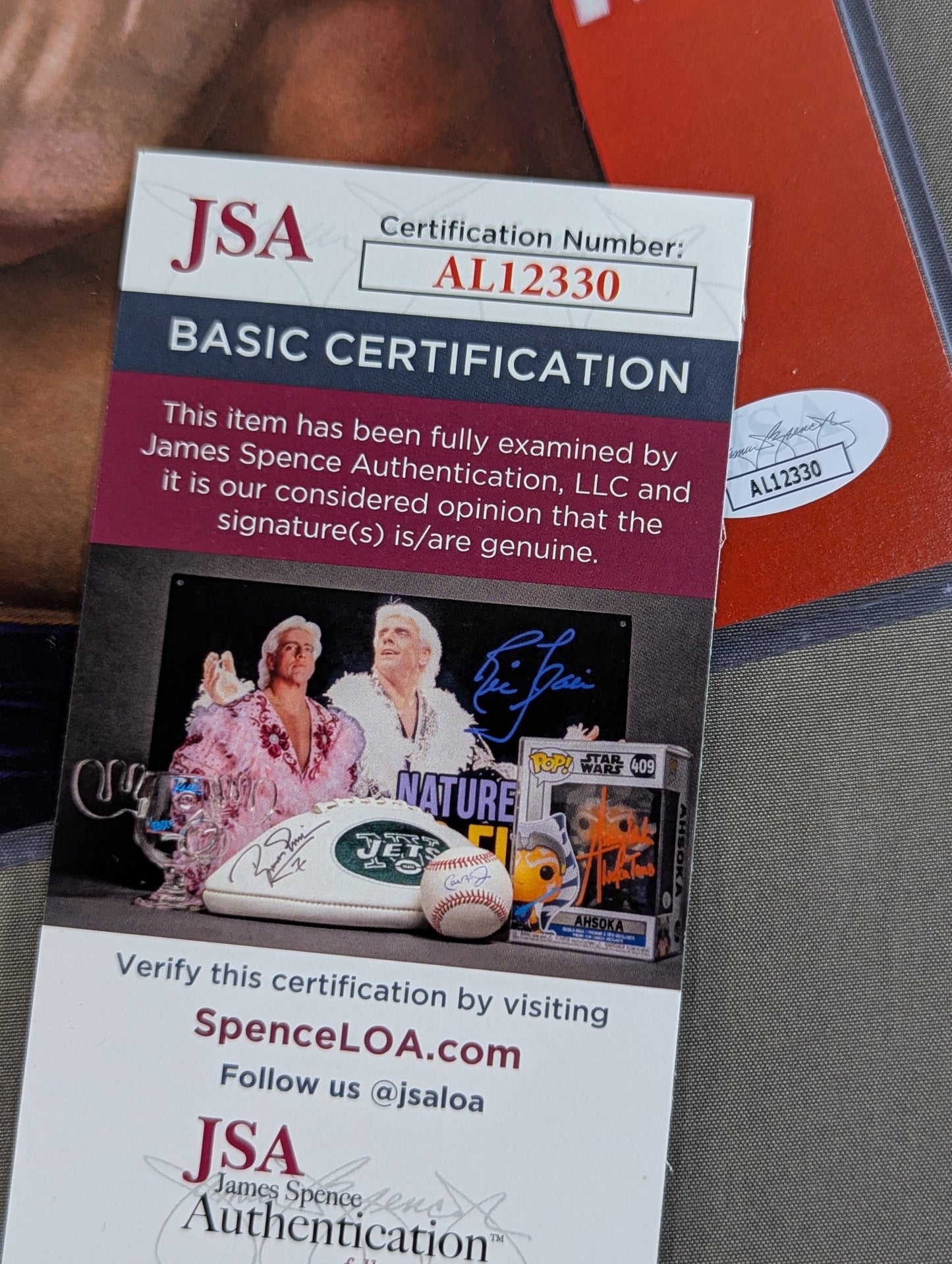 ★JSA★ Iron Seek hand signed autograph Pro-Photo (Number one)