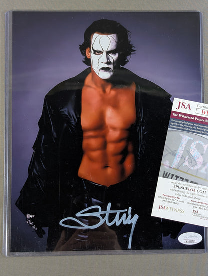 ★JSA★ Sting  hand signed autograph Pro-Photo  (Jacket)