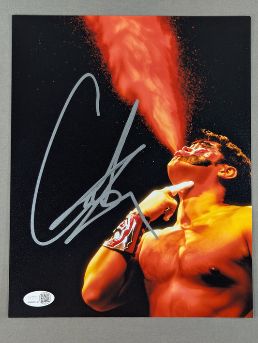 ★JSA★ Great Muta hand signed autograph  Pro-Photo  (Poison Mist) )
