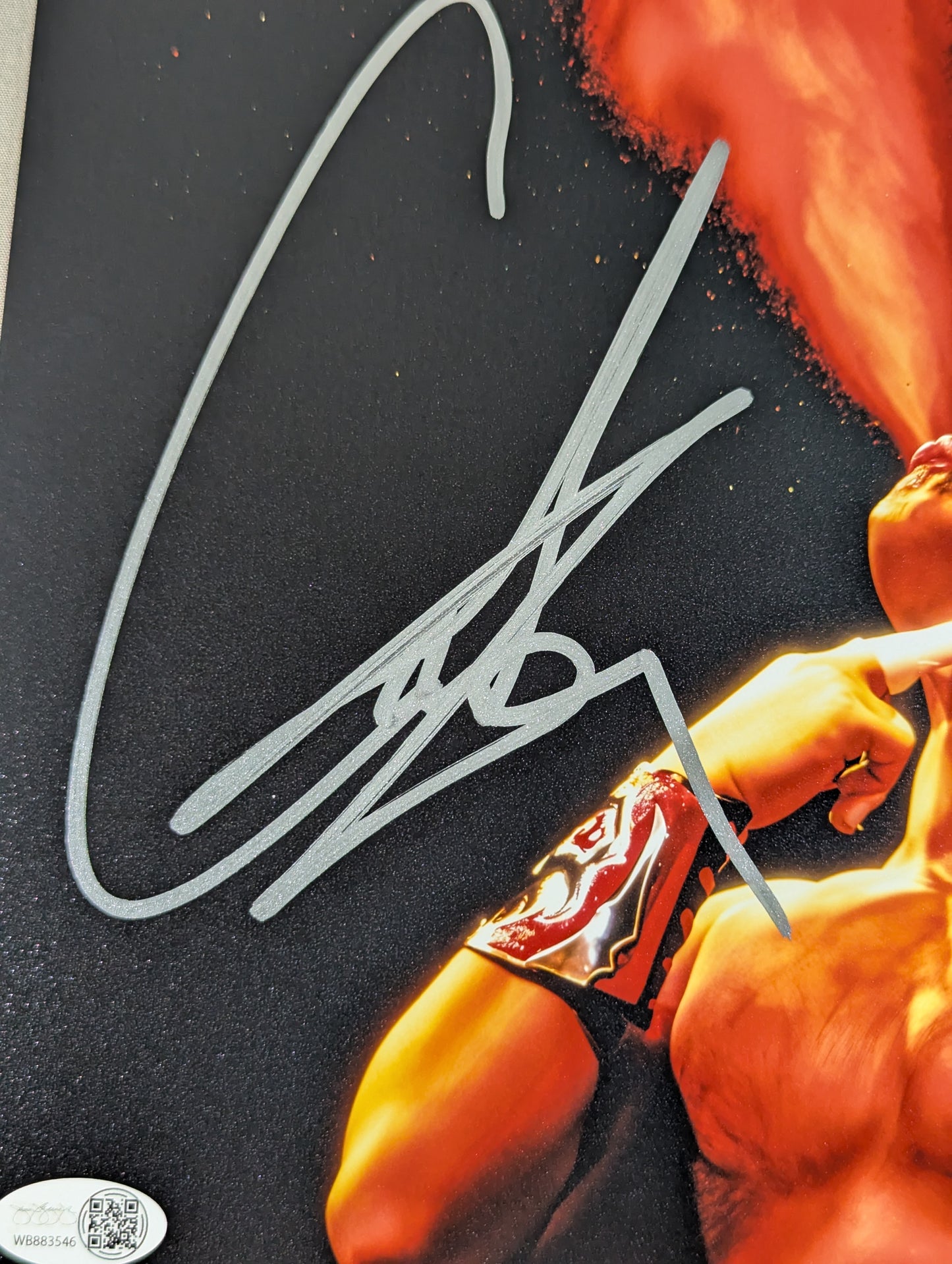 ★JSA★ Great Muta hand signed autograph  Pro-Photo  (Poison Mist) )