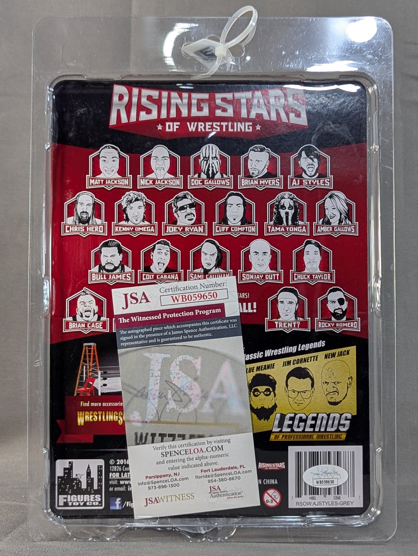 ★JSA Attestation hand signed autograph ★ AJ Styles 