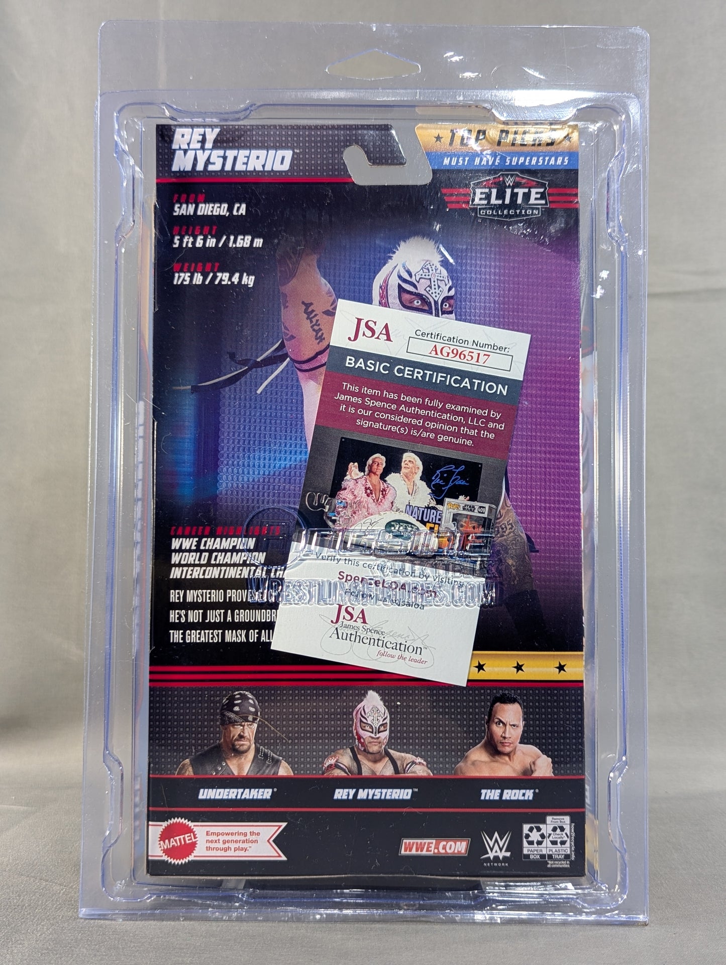 ★JSA Attestation hand signed autograph ★ Rey Mysterio 