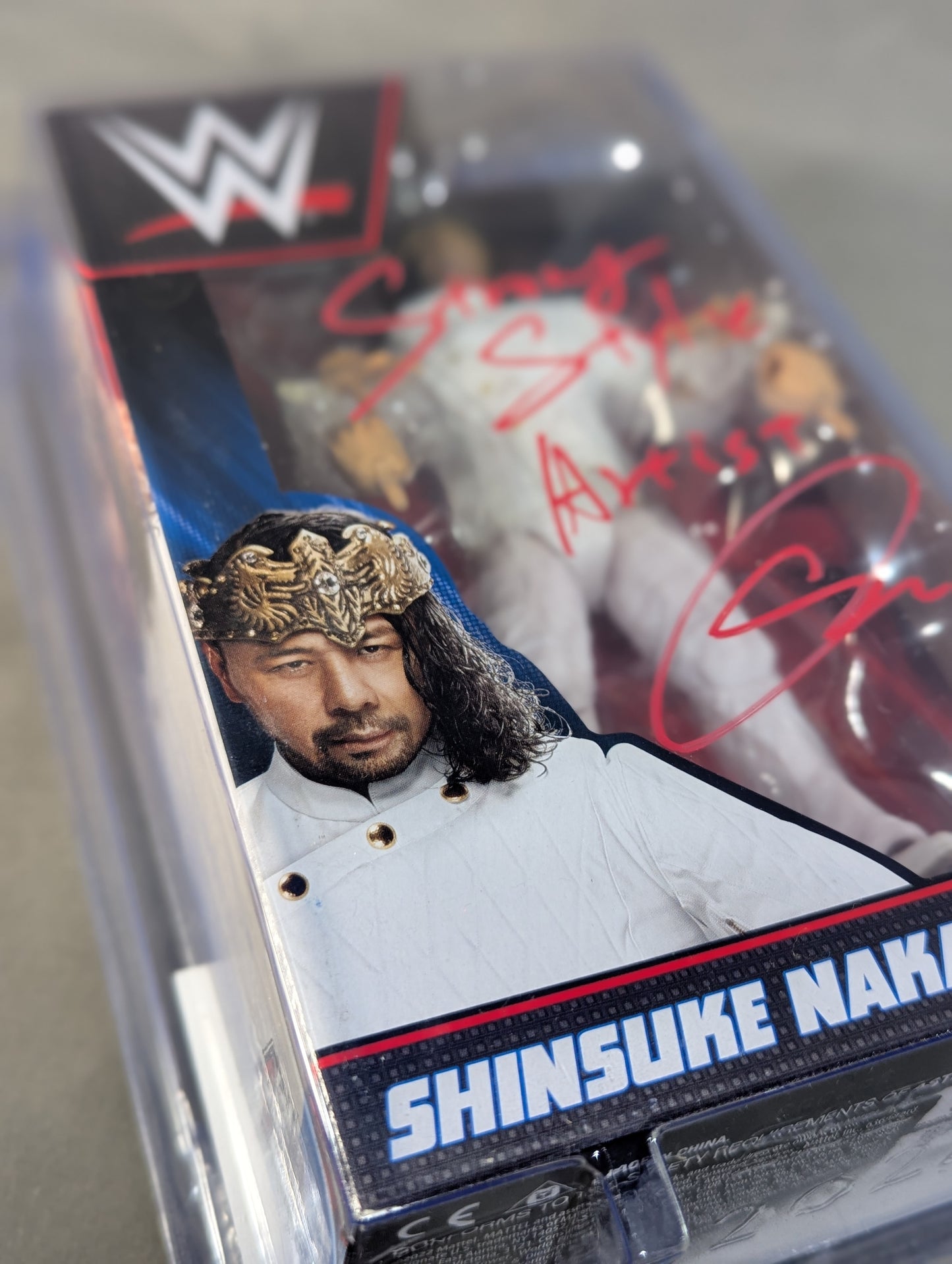 ★JSA Attestation hand signed autograph ★ Shinsuke Nakamura 