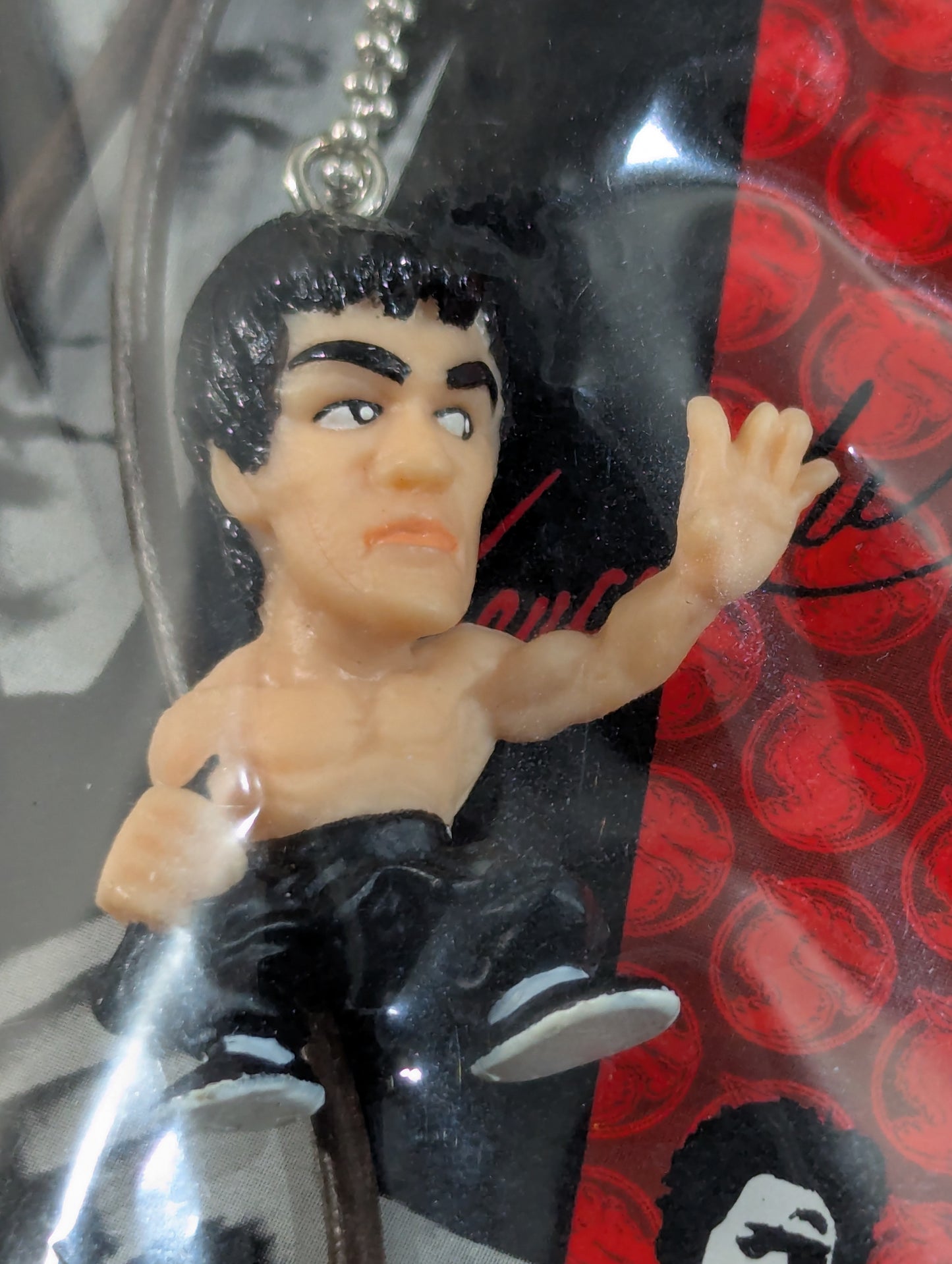 ブルース・リー ストラップ(黄色ヌンチャク)