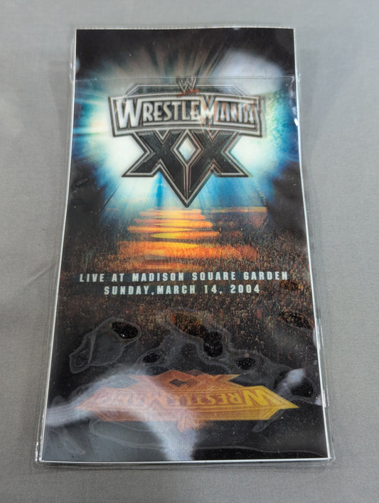 WrestleMania XX Pass Card