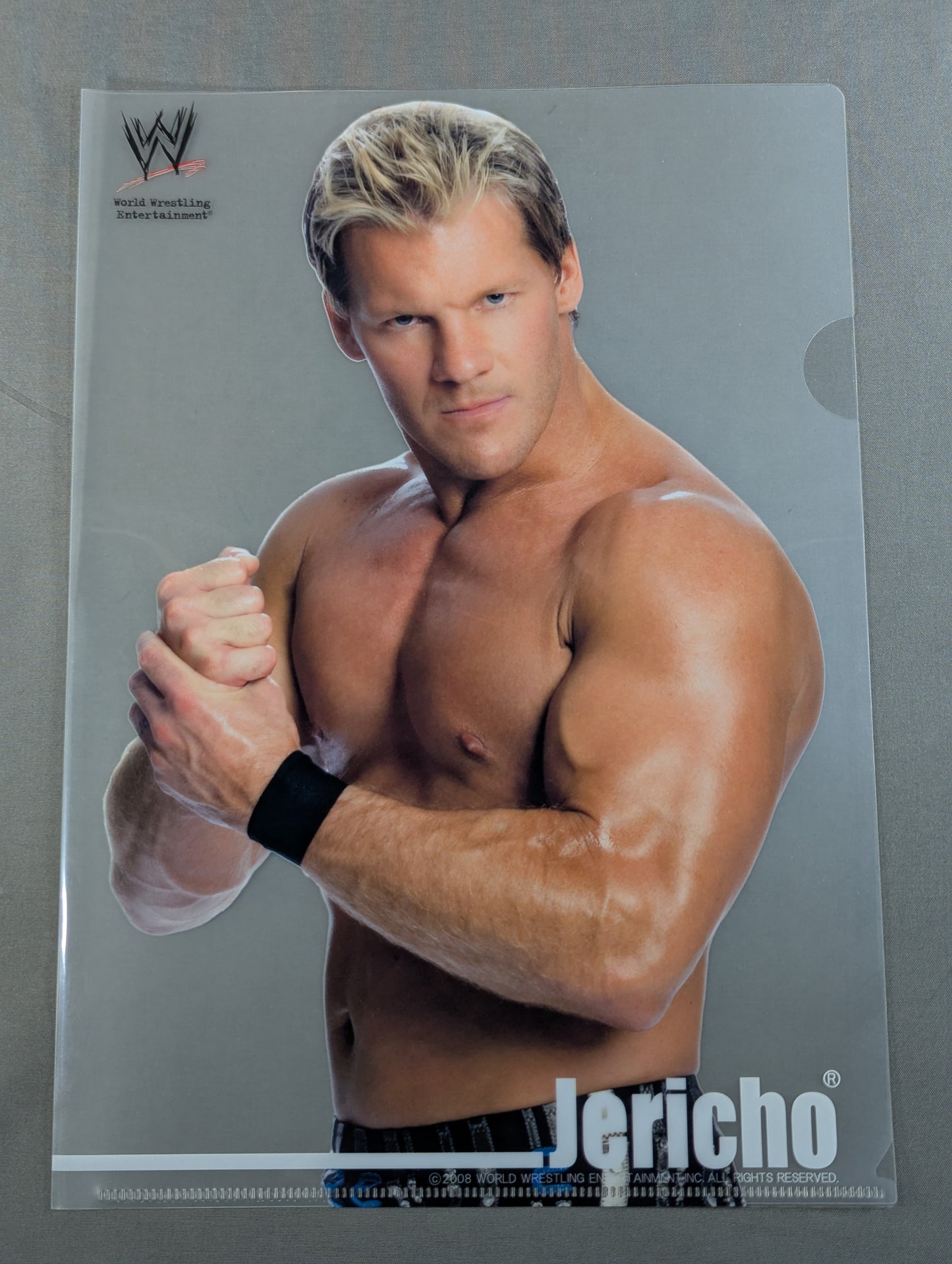 Chris Jericho  plastic file folder 