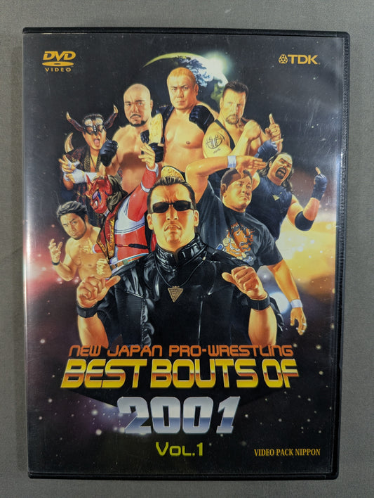 NEW JAPAN PRO-Wrestling  BESTBOUTS OF 2001 VOL.1