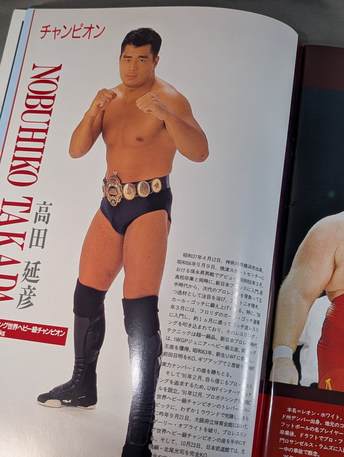 ★高田vsベイダー 初戦★ PRO-WRESTLING WORLD HEAVY WEIGHT CHAMPIONSHIP