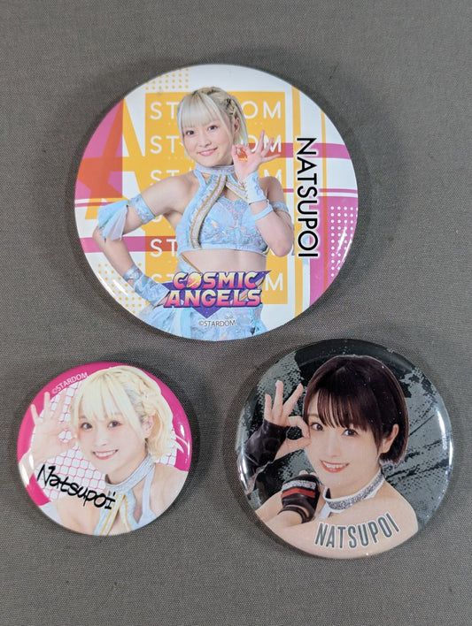 ★ High Speed Fairy★ NATSUPOI  PinBack button Sets(5)