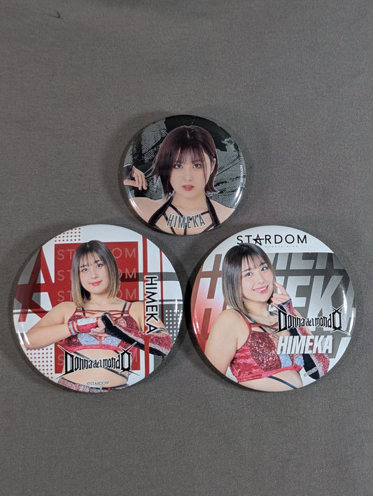 ★ Jumbo Princess ★ HIMEKA  PinBack button Sets(4)