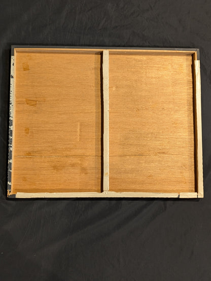 【hand signed autograph】 Antonio Inoki  vs Seiji Sakaguchi Black and White Grand Judge Photo panel