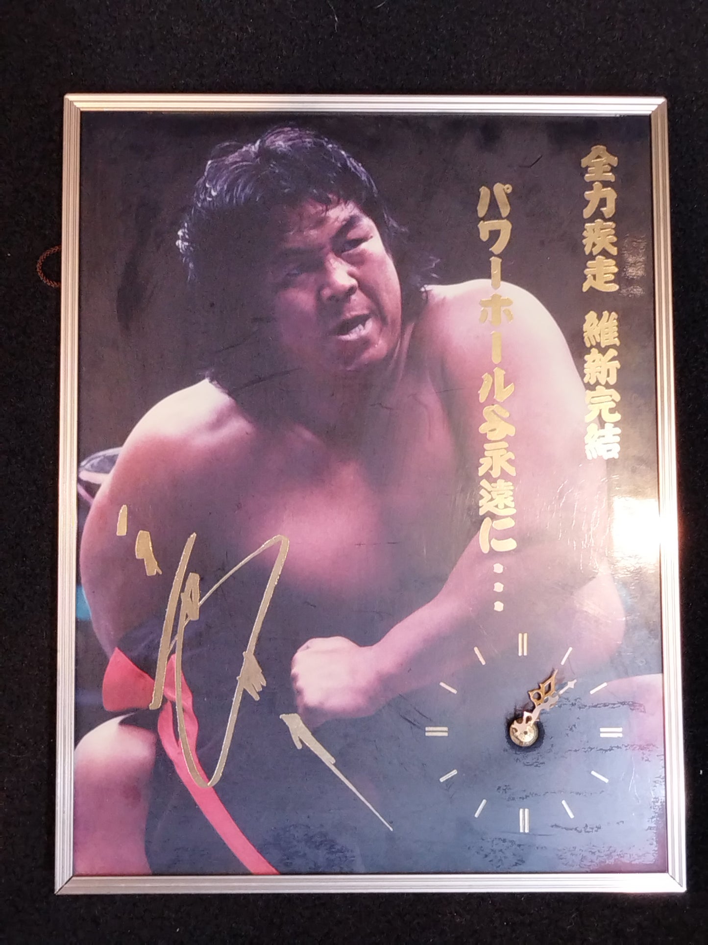★ Sprint Restoration Completion ★ Riki Choshu Retirement Commemorative Panel