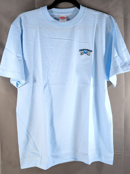 家出レスラー  Tシャツ(刺繍・ライトブルー)