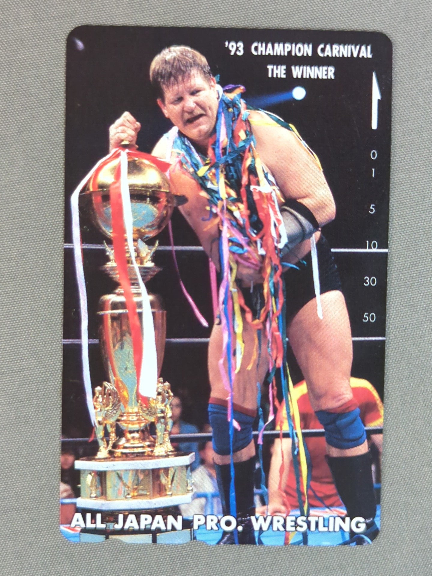 Stan Hansen '93 CHAMPION CARNIVAL THE WINNER