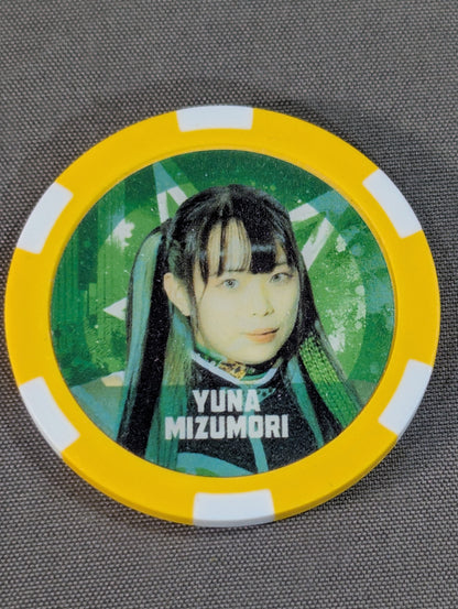Yuna Mizumori  Stardom Random Casino Coin