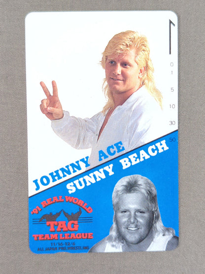 ジョニー・エース＆サニー・ビーチ 91世界最強タッグリーグ戦