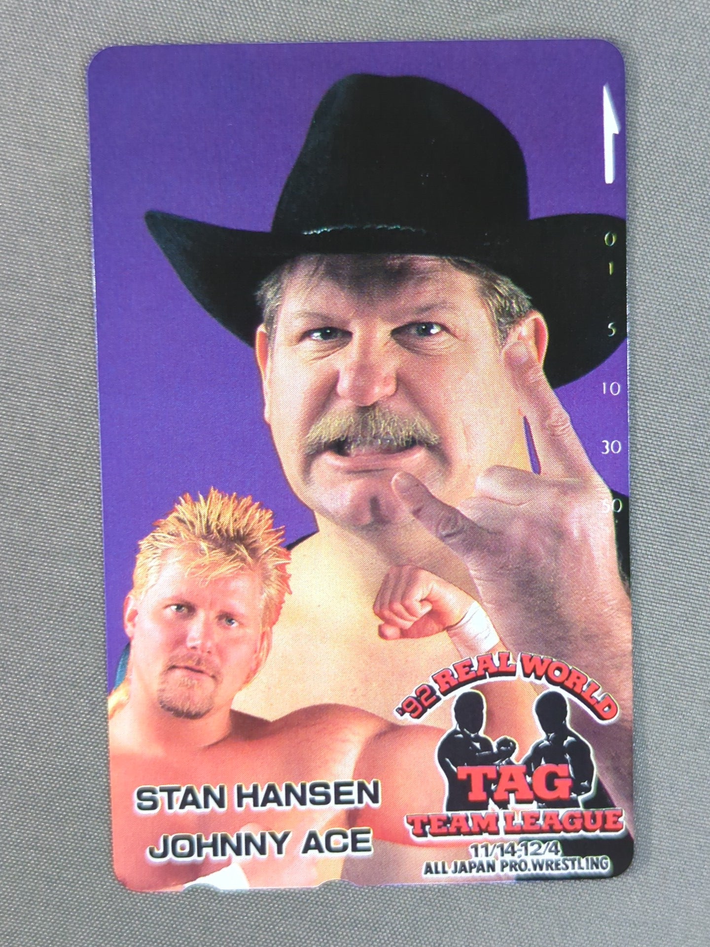 Stan Hansen & Johnny Ace 92 Real World Tag League